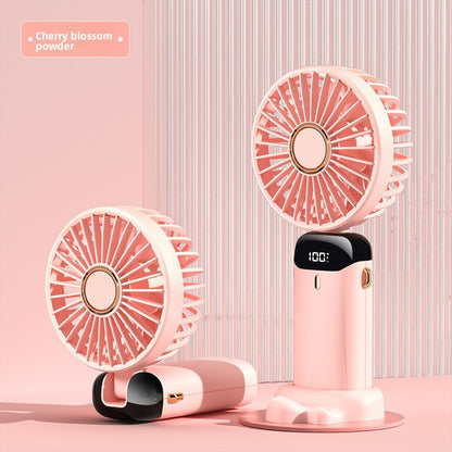 USB Powered Mist Cooling Fan — Desktop & Handheld