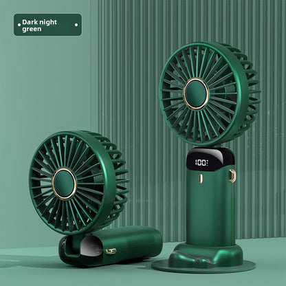 USB Powered Mist Cooling Fan — Desktop & Handheld