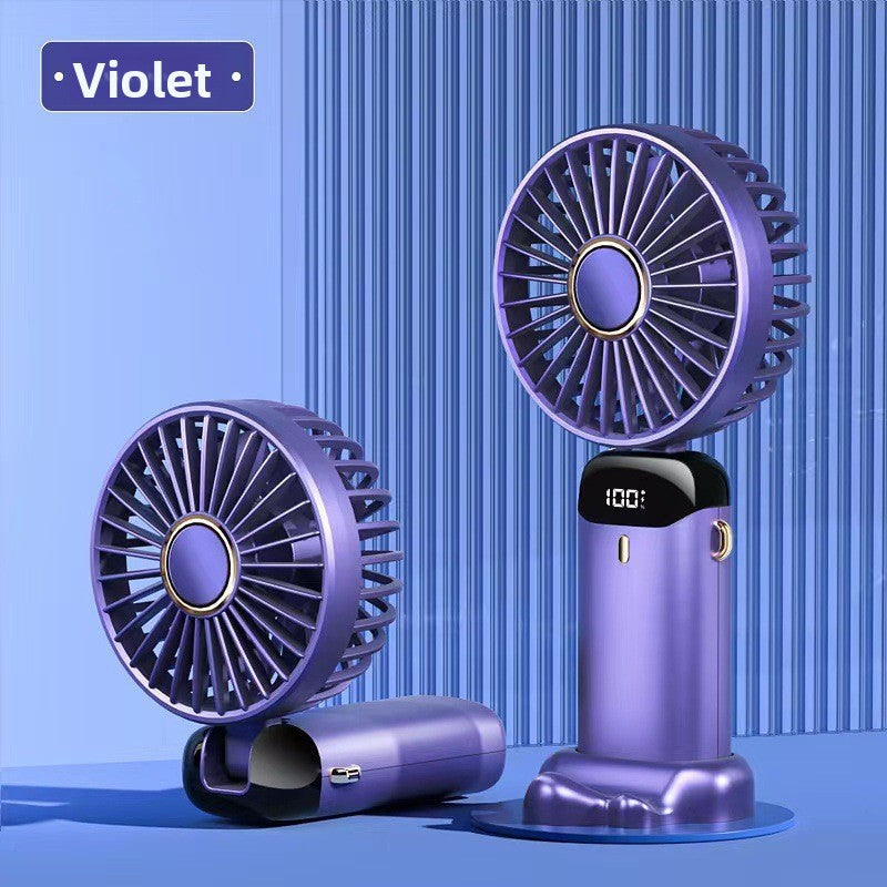 USB Powered Mist Cooling Fan — Desktop & Handheld