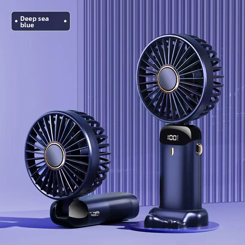 USB Powered Mist Cooling Fan — Desktop & Handheld