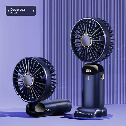 USB Powered Mist Cooling Fan — Desktop & Handheld