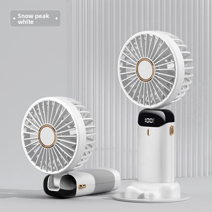 USB Powered Mist Cooling Fan — Desktop & Handheld